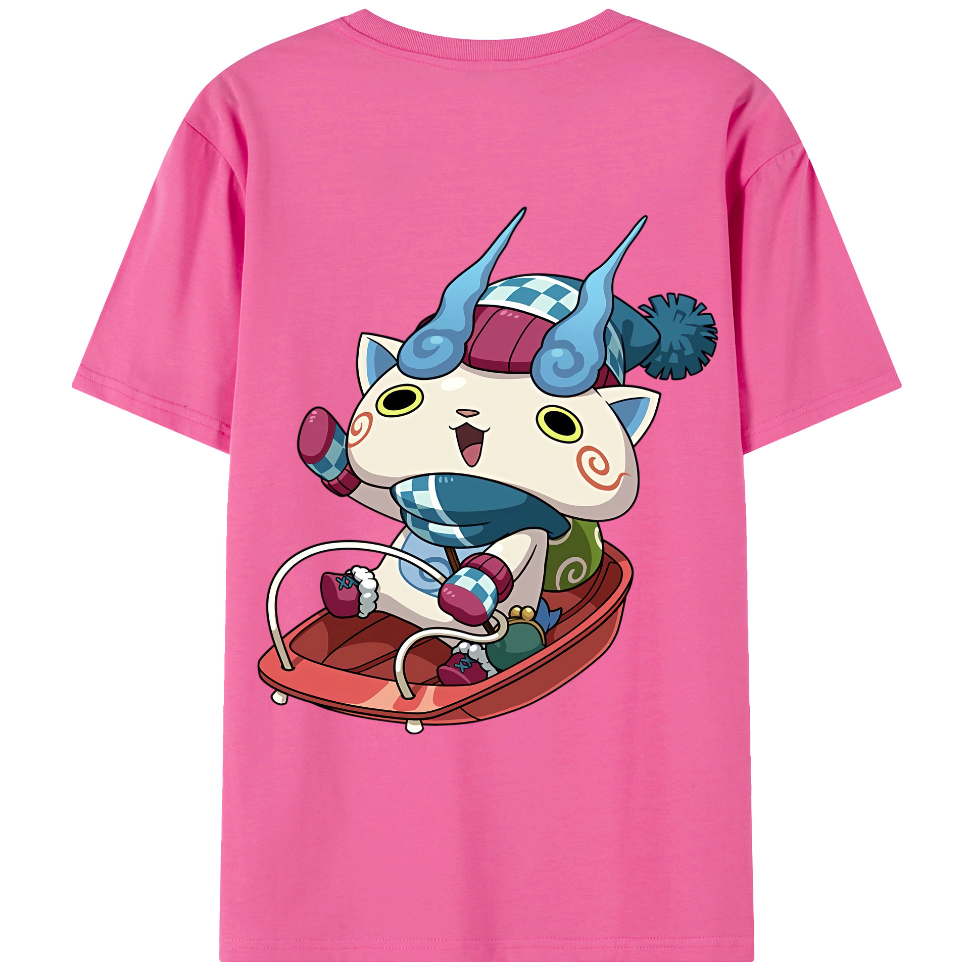 （画像用） 妖怪ウォッチ Yo-kai Watch レディース半袖Tシャツ(バックプリント)